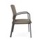 Lesro Newport Wide Guest Chair Metal Frame, Charcoal, MD Farro Upholstery NP1201 - alternate 3